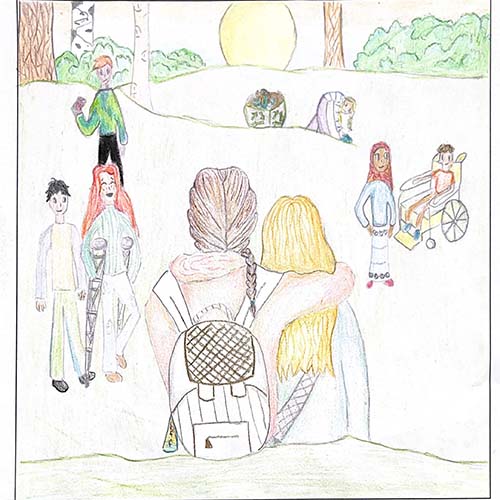 Forest Hills School Art Contest Winner