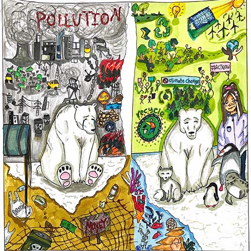 Forest Hills School Art Contest Winner