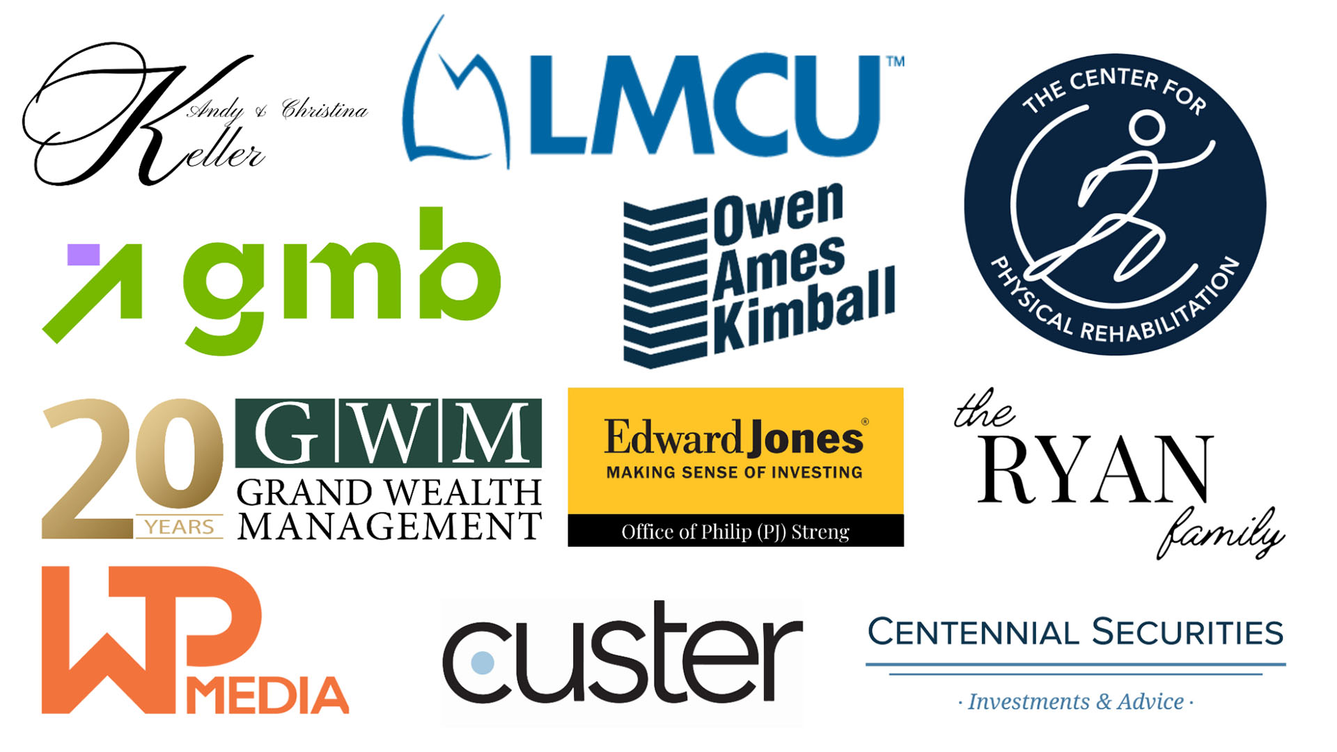 Charlie Anderson Memorial Golf Tournament Sponsors